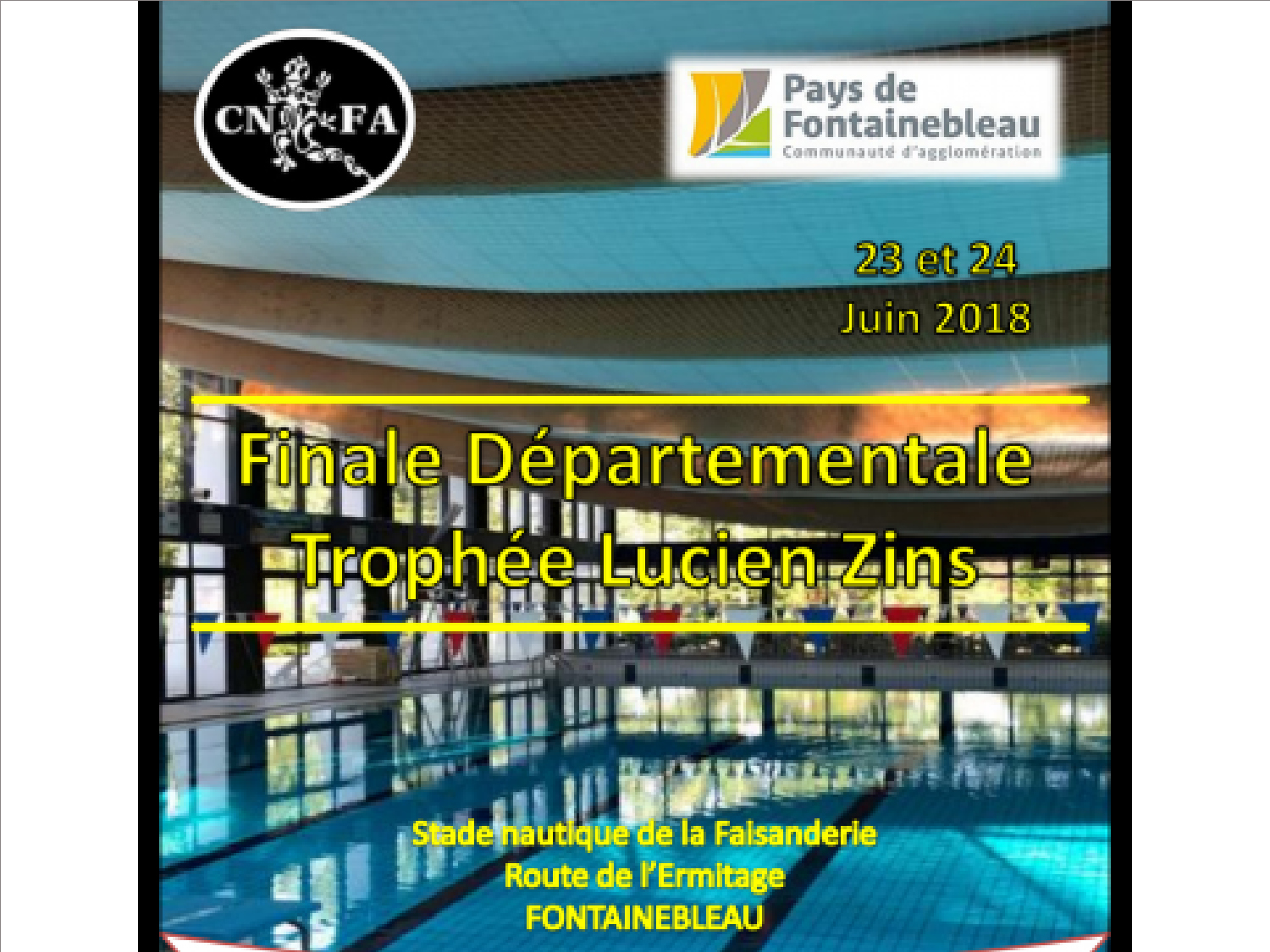 natathlon piscine faisanderie 23 et 24 juin 2018