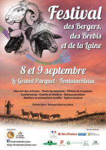Affiche Festival des bergers des brebis et de la laine au Grand Parquet au Pays de Fontainebleau