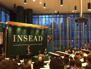 conférence 2019 Insead au Pays de Fontainebleau