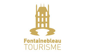 logo fontainebleau tourisme or