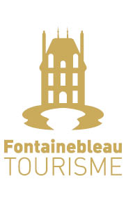 logo fontainebleau tourisme or