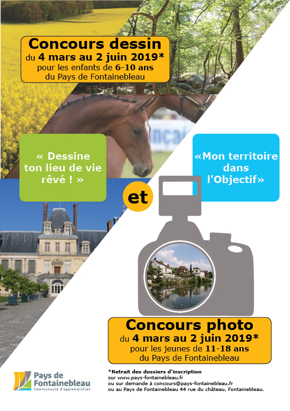 affiche concours dessin photo web
