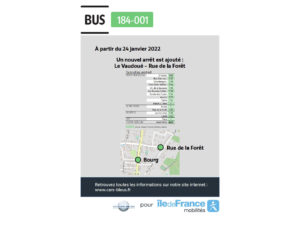 arret bus vaudoué