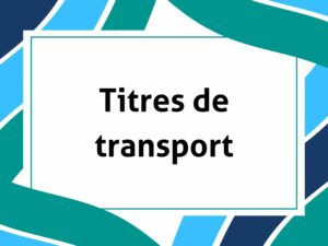Titres de transport