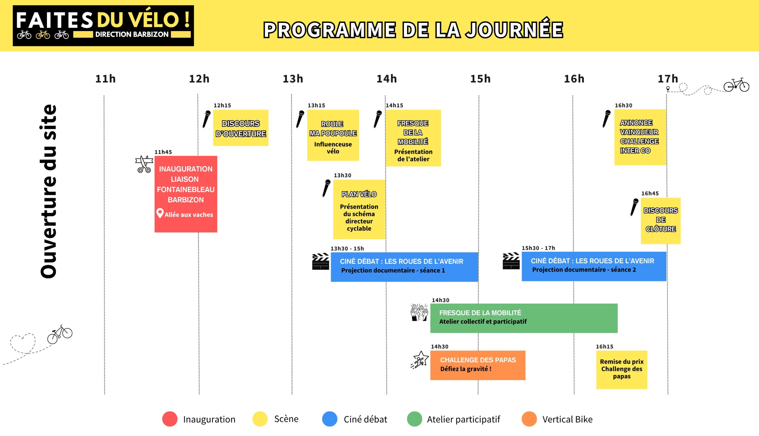 programme fete du vélo